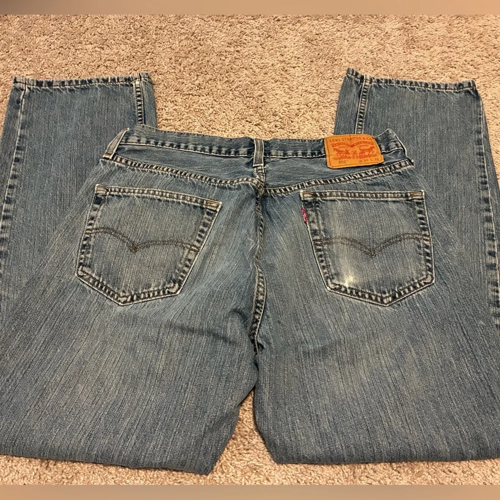 Levis classic worn
